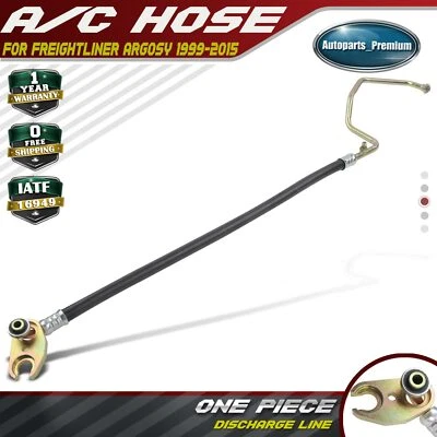 Manguera de refrigerante de aire acondicionado para Freightliner Argosy 1999 2000-2015 con línea de descarga Foto 1 de 4