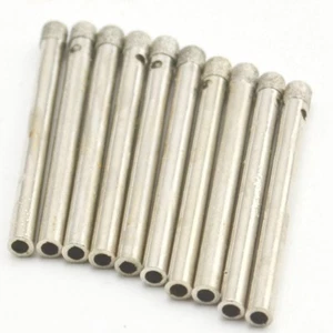 Super-Thin Diamond Gemstone Core Drill Bits Set 4mm Masonry Tools Pack of 10Pcs - Picture 1 of 6