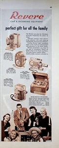 1951 Revere Cinema & Recording Equipment Great Christmas Gift Vintage Print Ad - Picture 1 of 1