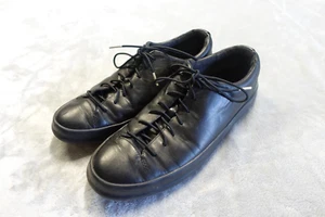 Camper Men's Size 44 Black Leather Chasis Sneaker Shoes - Picture 1 of 8