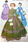 Vintage 1950s CENTENNIAL COSTUME Southern Belle Dress Costume McCalls 2176 Sz16