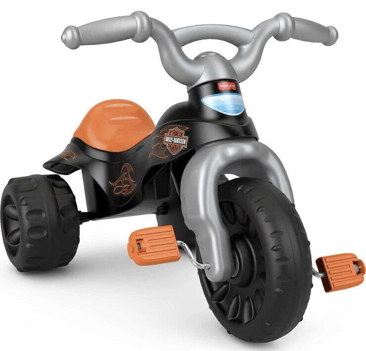 Fisher-Price W1778 Harley Davidson Tricycle Bike Ride Toy