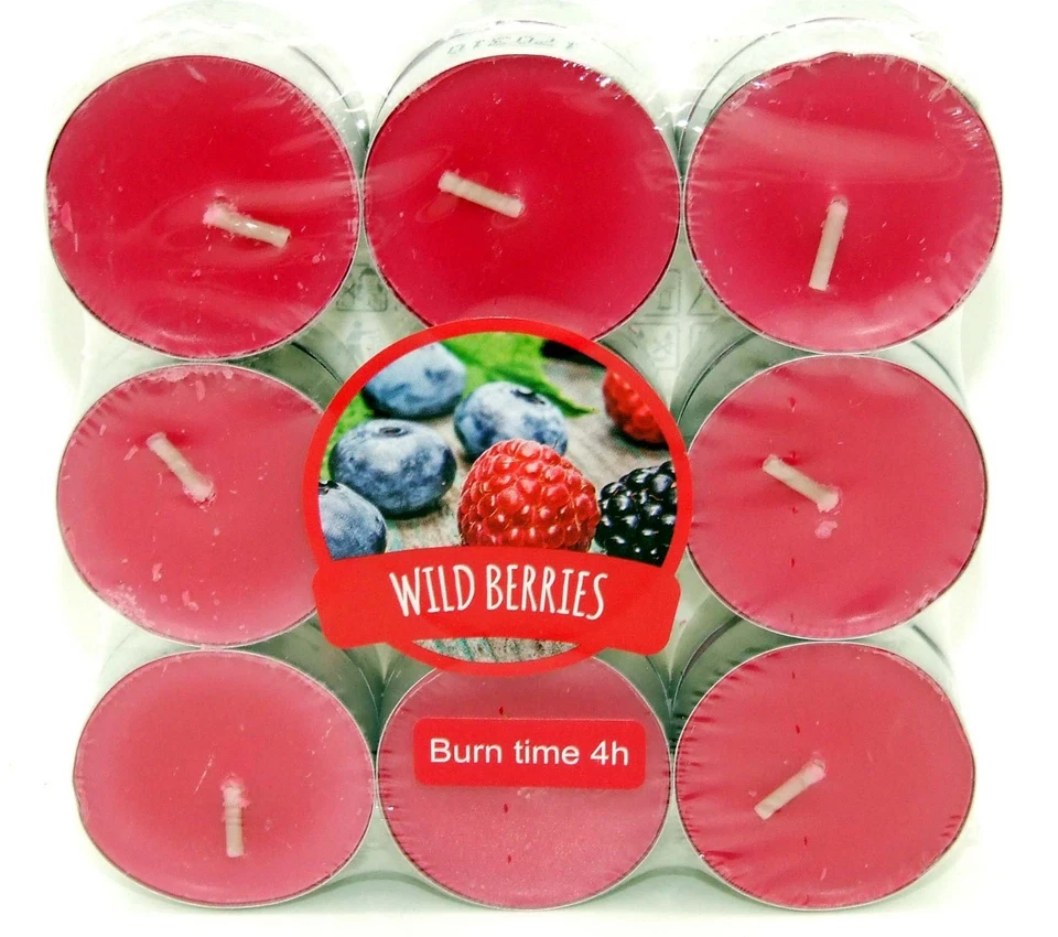 *** Wild Berries Scented Tea Light - Tea Light Candles - Multi Listing *** - Image 1 of 1