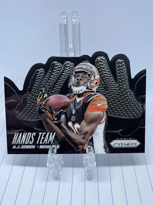 2014 Panini Prizm Hands Team Die Cut A.J Green - Image 1 of 2