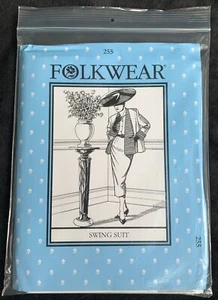 Folkwear Swing Suit 503 Jacket Skirt Sewing Pattern Brand New UNCUT Sizes XS-XL - Picture 1 of 3