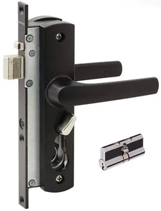 Whitco Tasman MK2 Security Screen Door Lock BLACK HIGH QUALITY KEY CYLINDER - Picture 1 of 2