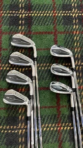 2024 TaylorMade Qi10 Irons 5-AW 2° Flat DG 115 R300 Regular Flex MINT! - Picture 1 of 6