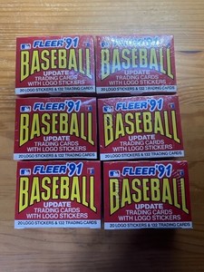 1991 FLEER UPDATE BASEBALL FACTORY SEALED SET