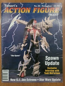 Tomart's ACTION FIGURE DIGEST Magazine #26 w/ SPAWN Cover + McFarlane Interview - Picture 1 of 1