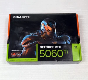 GIGABYTE RTX 5060 Ti Windforce OC 16GB GDDR7 Nvidia GeForce Graphics Card - Bild 1 von 12