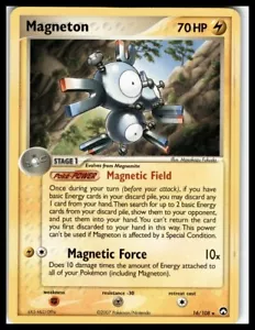 Magneton #16/108 Power Keepers Pokemon Card - Picture 1 of 2