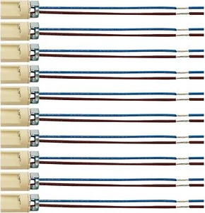10 pz G9 Portalampada G9 Corpo Ceramico Presa Lampada G9 Portalampada Connettore Lampadina - Foto 1 di 4