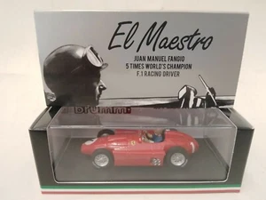 Brumm Ferrari D50 #1 J. M Fangio World Champion 1956 British GP 1/43 R076-CHUP21 - Picture 1 of 3