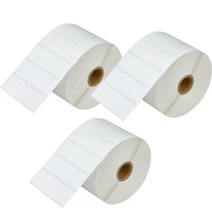 3ROLL 3"X1" 2000/RL Address Name Perforated Label For Zebra TLP 2844 TLP 2844-Z - Bild 1 von 12