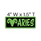 Aries Zodiac Sign Patch Embroidered Iron-on DIY Applique