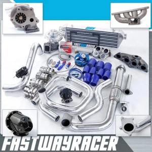 Kit turbo EF EK DA DC2 B16 B18 B16A B16B T3/T4 T04E T3 colector turbo fundido SI - Imagen 1 de 1