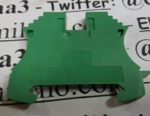 Weidmuller 101000 WPE2.5, Blocco terminale, terra, DIN, 2WAY - Picture 1 of 2