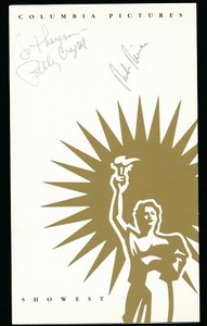 Billy Crystal & Rob Reiner - Signed 1991 "Columbia Pictures" Promo Brochure