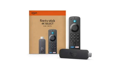 Amazon Fire TV Stick 4K 8 GB Black  (3rd Generation, WIFI 6) - Image 1 of 4
