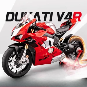 1:9 Ducati v4R motorcycle model alloy simulation spray car model vehicle - Picture 1 of 7
