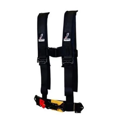 Dragonfire 4-Point H-Style Youth Harness - Black - 2in. ATV/UTV 520872 dfr520872 - Image 1 of 4