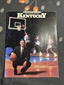 KENTUCKY WILDCATS 1989-90 BASKETBALL MEDIA GUIDE PLAYERS VTG RARE - Picture 1 of 5