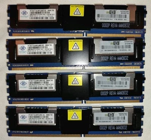 8GB (4 x 2GB) PC2-5300F NANYA ECC RAM DDR2-667 - Picture 1 of 2