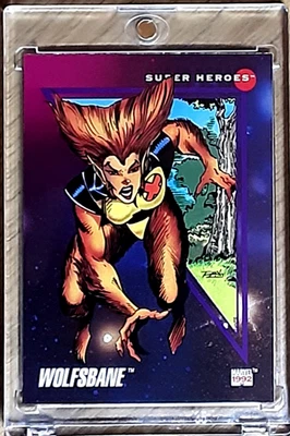 1992 Marvel Universe Serie 3 Karte 29 WOLFSBANE. - Bild 1 von 3