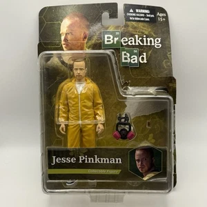 Mezco Toyz Breaking Bad Jesse Pinkman Yellow Hazmat Collectible Figure 2014 Open - Picture 1 of 12
