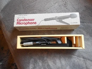 Realistic Ultra Slim Condenser Microphone OG Box Radio Shack 33-2011 - Picture 1 of 5