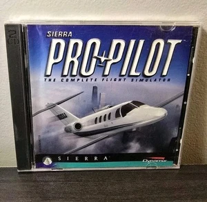 Sierra Pro Pilot The Complete Flight Simulator 1997 PC CD-ROM GAME - Picture 1 of 5