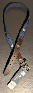 Vineyard Vines New York Yankees Canvas Belt Men's Size 32 - NWT - Picture 1 of 12
