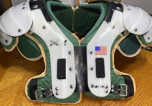 Douglas Custom Pro CP 69 M 18”-19” Football Shoulder Pads With Back Plate - Picture 1 of 5