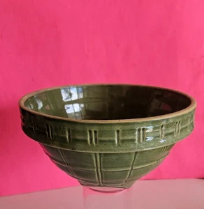 CUENCO VENTANA VERDE MCCOY, DE COLECCIÓN, 9 ESCUDOS, 9 7/8×5 1/2" - Imagen 1 de 18