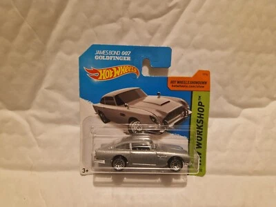 Hot Wheels 2014 Hw Workshop Aston Martin 1963 DB5 James Bond 200/250 Coche - Imagen 1 de 2