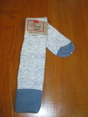 Calcetines Beverly Jane Vintage Hanes Etiqueta Roja Azul 9-11 NOS Foto 1 de 2