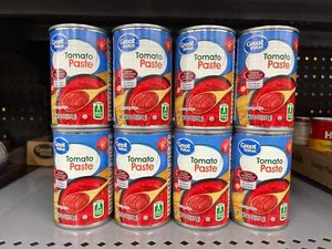 8 LATTINE pasta di pomodoro grande valore 6 oz lattina pasta peperoncino zuppa pizza salsa - Foto 1 di 5