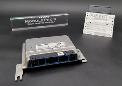 Unidad de control del motor Hyundai Sonata 1999-2001 2,5 L ECU 39109-37011 módulo OEM Foto 1 de 4