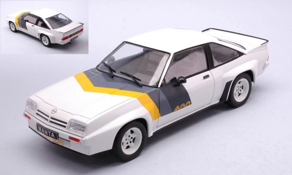 Opel Manta B 400 White Decorated 1 24 WHITEBOX WB124112