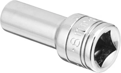 SK HAND TOOLS SK Tools 3/8 In. Drive 6-Point Metric Deep Chrome Socket , 8 Mm (8408)
