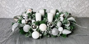 Adventskranz , Tischdeko, Tischgesteck, Weihnachtsdek, Adventskranz mit 4 Kerzen - Bild 1 von 11