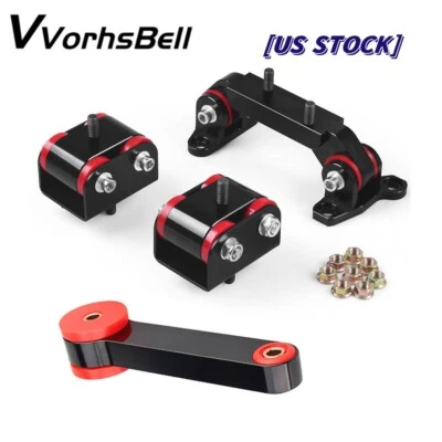 4Pcs Engine Motor & Trans Mount for 1993-2011 Impreza 2004-2012 Subaru STI WRX - Image 1 of 4