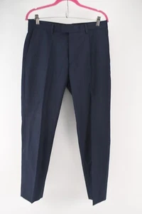 Banana Republic Mens Blue Plaid Dress Pants Slim Fit Size 31x30 - Picture 1 of 5