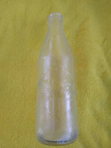 Vintage 10 Unzen Klarglas Coca-Cola Cola Flasche - Bild 1 von 2