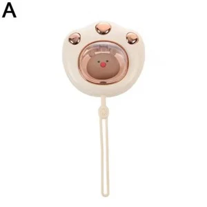 Hand Warmer Winter Portable USB Rechargeable Mini Cute Claw Cat Y0W3 B6U7 - Picture 1 of 21