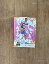 2018-19 Panini Chronicles Phoenix Mikal Bridges Pink Prizm 68/75 RC Nets SP