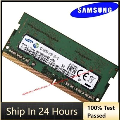 SAMSUNG DDR4 4GB 8GB 16GB 2400 2666 2133 3200 Notebook RAM Memoriy SODIMM Laptop - Image 1 of 4