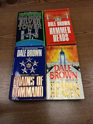 Dale Brown Lot of 4 Independent Complete Paperback Books  - Image 1 of 3