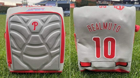NIB J.T. Realmuto Back to School Cooler Bag Philadelphia Phillies SGA 08/28/22 Cover
