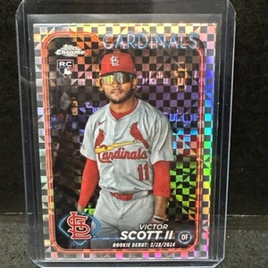 VICTOR SCOTT II 2024 Topps Chrome Update RC Rookie Debut X-FRACTOR #USC55 - Picture 1 of 2